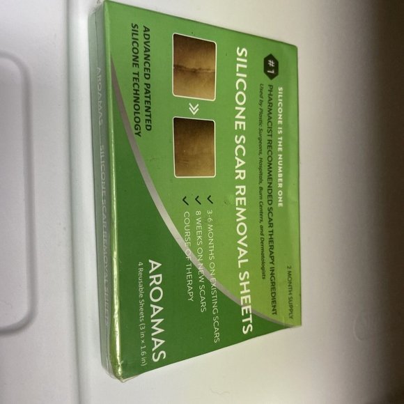Aroamas Professional Silicone Scar Removal Sheets All Scars Acne Exp 4/23 - Picture 1 of 2